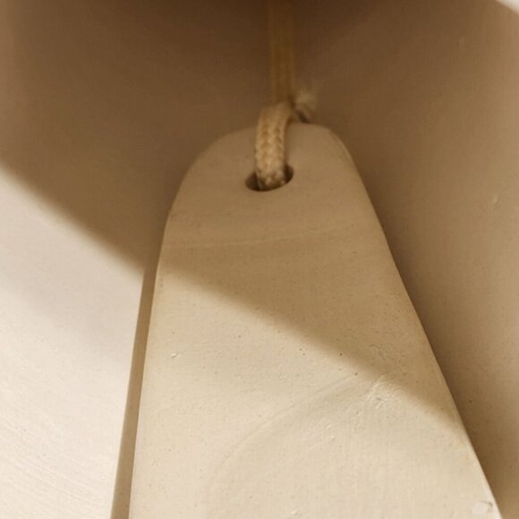 Vintage Native American Southwestern Ceramic Bell With Wolf & Cactus Design - Picture 12 of 12